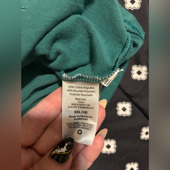 💰2/$10 Wonder nation kids green t-shirt- size xxl - Picture 4 of 6